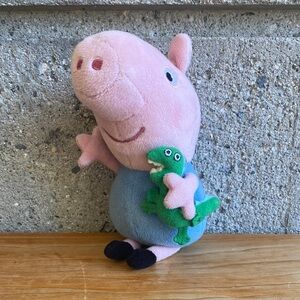 “George and his dinosaur” from Peppa Pig Ty Beanie